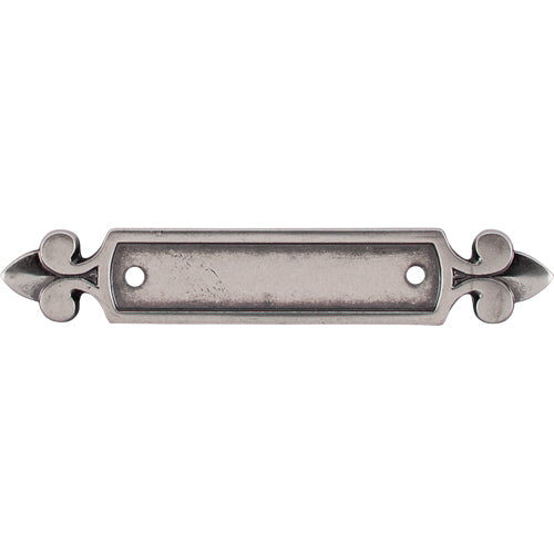 Top Knobs - Dover Backplate Backplate - Pewter Antique