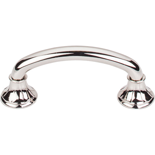 Top Knobs - Lund 3 Inch Center to Center Bar pull - Polished Nickel