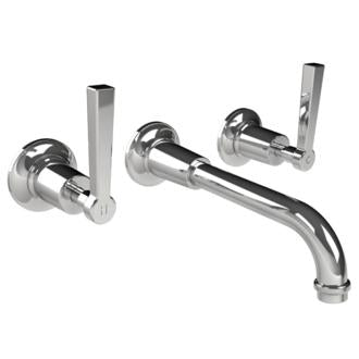 Lefroy Brooks - Fleetwood Lever Wall Mounted Basin Mixer Trim