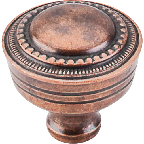 Top Knobs - Contessa 1 1/4 Inch Diameter Round Knob - Old English Copper