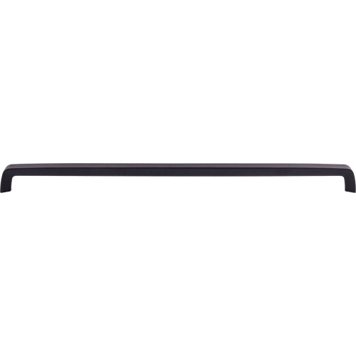 Top Knobs - Tapered Bar 17 5/8 Inch Center to Center Bar pull - Flat Black