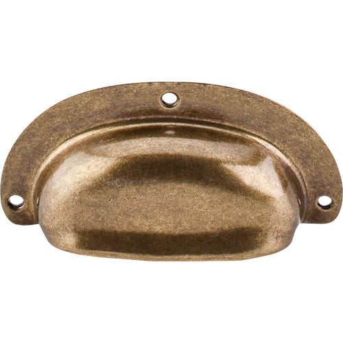 Top Knobs - Mayfair 3 hole Center to Center Cup/Bin pull - German Bronze