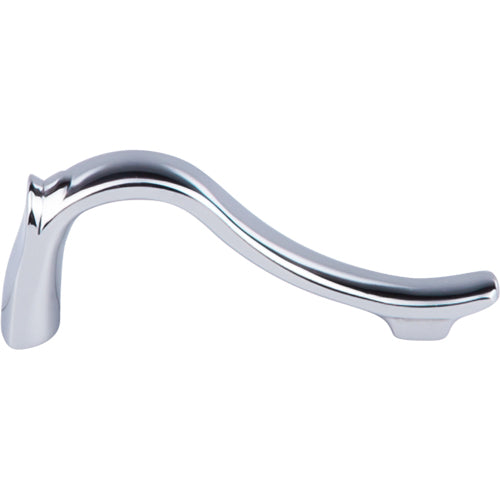 Top Knobs - Dover Latch 2 1/2 Inch Center to Center Novelty Pull - Polished Chrome