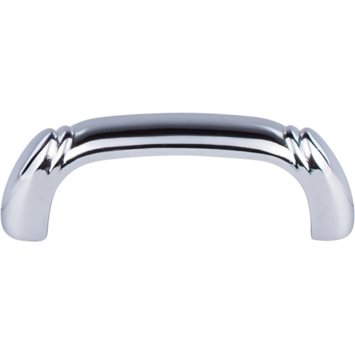 Top Knobs - Dover 2 1/2 Inch Center to Center Bar pull - Polished Chrome