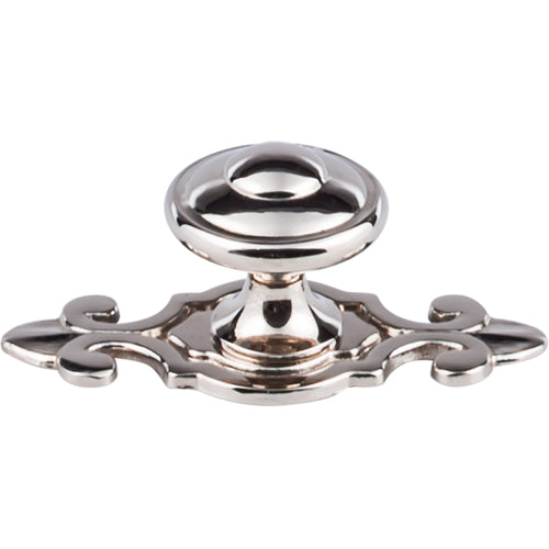 Top Knobs - Canterbury 1 1/4 Inch Diameter Round Knob - Polished Nickel