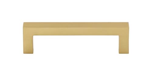 Top Knobs - Square Bar 3 3/4 Inch Center to Center Bar pull - Honey Bronze