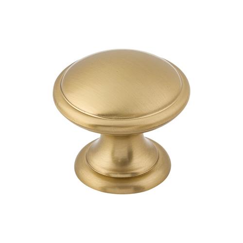 Top Knobs - Rounded 1 1/4 Inch Diameter Round Knob - Honey Bronze