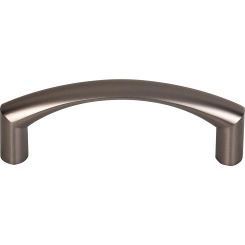 Top Knobs - Griggs 3 Inch Center to Center Arch pull - Ash Gray
