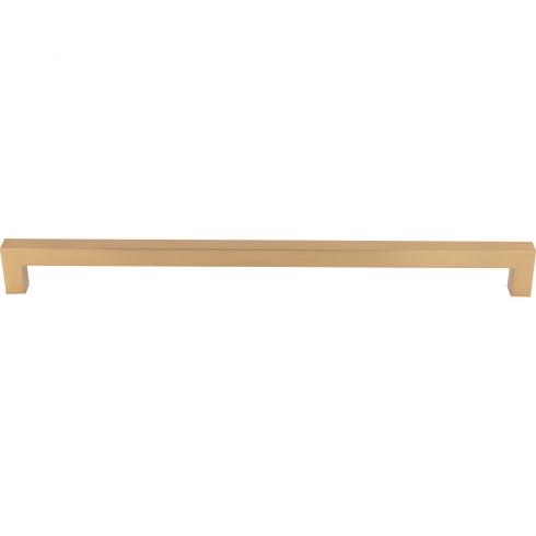 Top Knobs - Square Bar 12 Inch Center to Center Bar pull - Honey Bronze