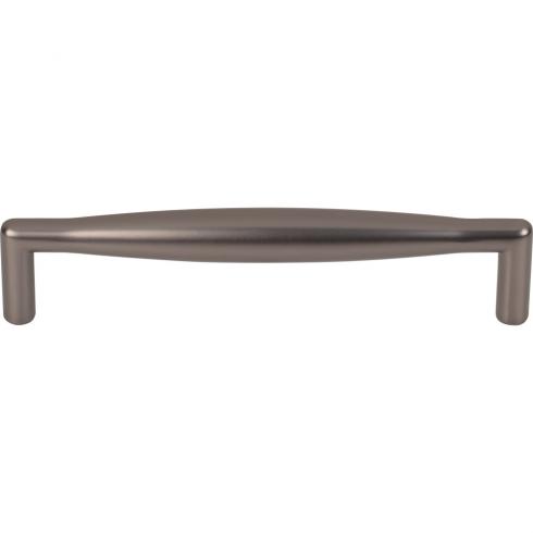 Top Knobs - Flute 5 1/16 Inch Center to Center Bar pull - Ash Gray