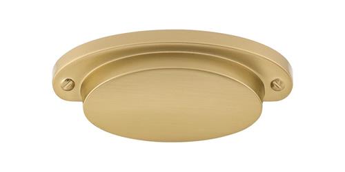 Top Knobs - Dakota 2 9/16 Inch Center to Center Cup/Bin pull - Honey Bronze
