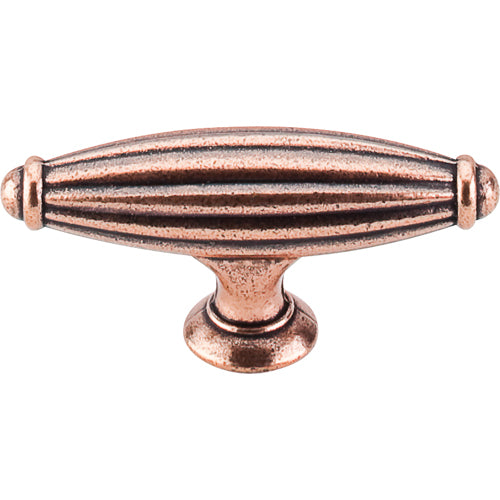 Top Knobs - Tuscany 2 5/8 Inch Length Bar Knob - Old English Copper