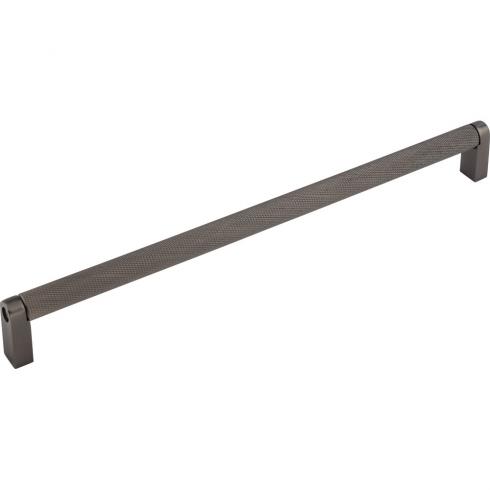 Top Knobs - Amwell 12 Inch Center to Center Appliance pull - Ash Gray
