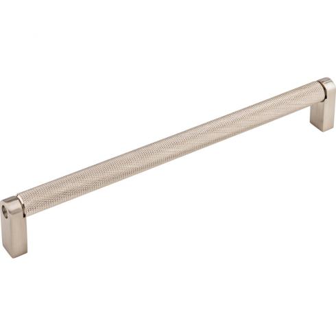 Top Knobs - Amwell 8 13/16 Inch Center to Center Bar pull - Brushed Satin Nickel