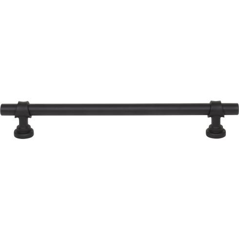 Top Knobs - Bit 7 9/16 Inch Center to Center Bar pull - Flat Black