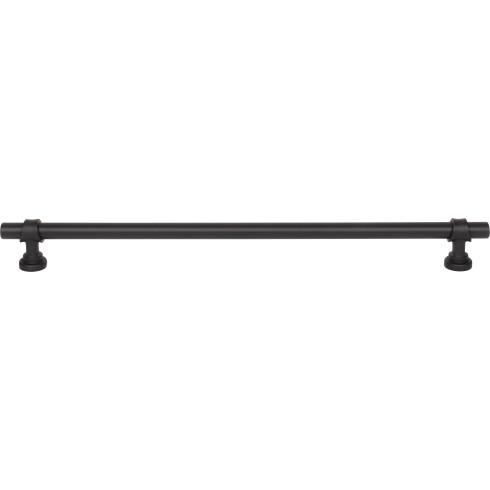 Top Knobs - Bit 12 Inch Center to Center Bar pull - Flat Black