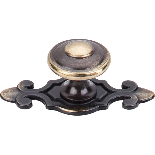 Top Knobs - Canterbury 1 1/4 Inch Diameter Round Knob - Dark Antique Brass