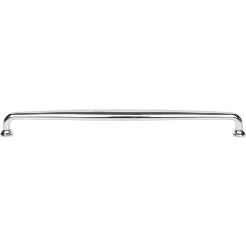 Top Knobs - Charlotte 12 Inch Center to Center Bar pull - Polished Chrome