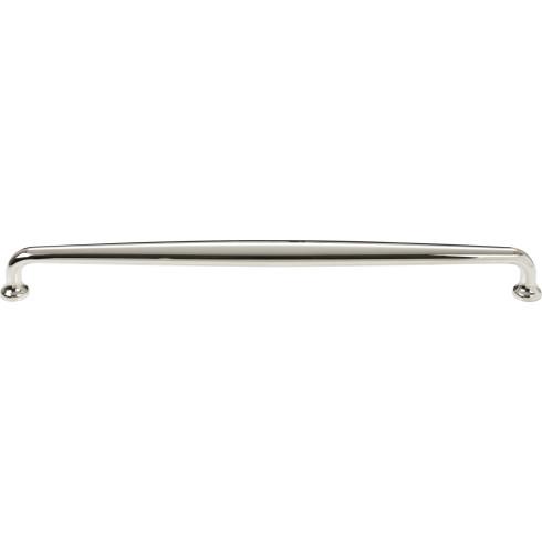 Top Knobs - Charlotte 12 Inch Center to Center Bar pull - Polished Nickel