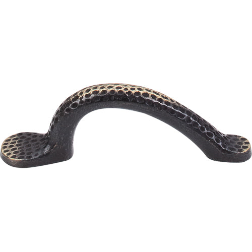Top Knobs - Warwick Vertical Latch 2 1/2 Inch Center to Center Novelty Pull - Dark Antique Brass