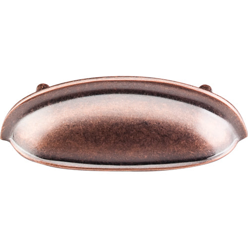 Top Knobs - Somerset 3 Inch Center to Center Cup/Bin pull - Antique Copper