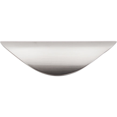 Top Knobs - Nouveau Cup 1 1/4 Inch Center to Center Cup/Bin pull - Brushed Satin Nickel