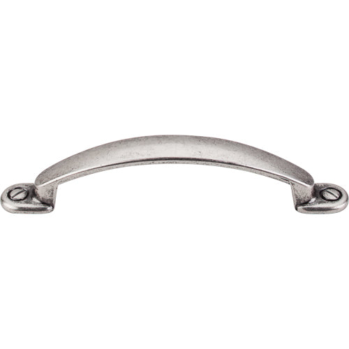Top Knobs - Arendal 3 3/4 Inch Center to Center Bar pull - Pewter Antique