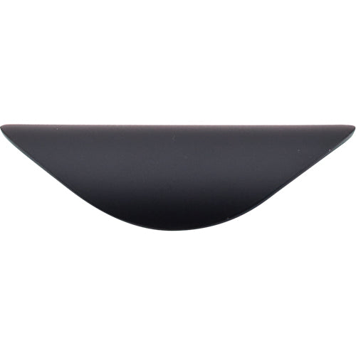 Top Knobs - Nouveau Cup 1 1/4 Inch Center to Center Cup/Bin pull - Flat Black