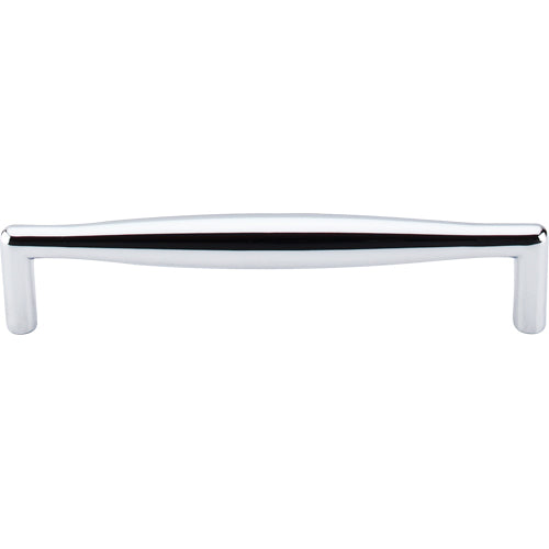 Top Knobs - Flute 5 1/16 Inch Center to Center Bar pull - Polished Chrome