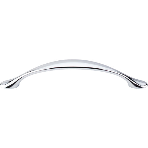 Top Knobs - Hartford 5 1/16 Inch Center to Center Bar pull - Polished Chrome