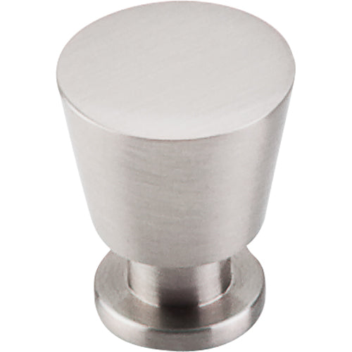 Top Knobs - Rocks 7/8 Inch Diameter Round Knob - Brushed Satin Nickel