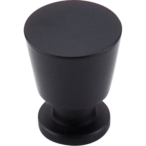 Top Knobs - Rocks 7/8 Inch Diameter Round Knob - Flat Black
