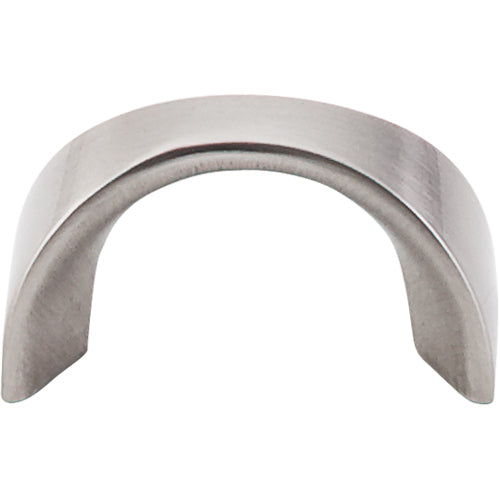 Top Knobs - Crescent 1 1/4 Inch Center to Center Bar pull - Brushed Satin Nickel