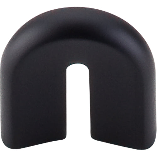 Top Knobs - U Pull 3/4 Inch Center to Center Bar pull - Flat Black
