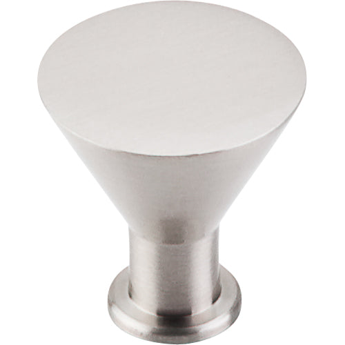 Top Knobs - Cocktail 1 3/16 Inch Diameter Round Knob - Brushed Satin Nickel