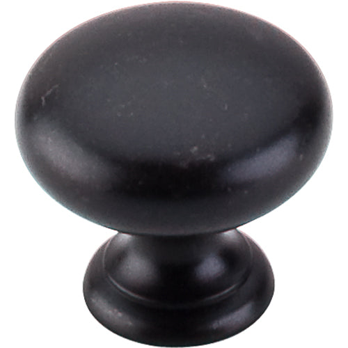 Top Knobs - Mushroom 1 1/4 Inch Diameter Round Knob - Patina Black
