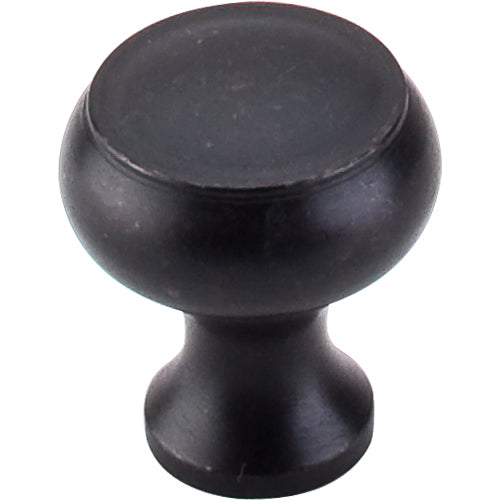 Top Knobs - Normandy 1 1/8 Inch Diameter Round Knob - Patina Black