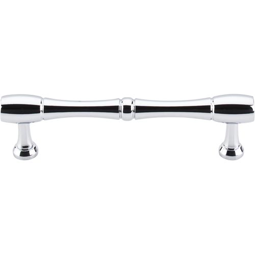 Top Knobs - Nouveau Bamboo 3 3/4 Inch Center to Center Bar pull - Polished Chrome