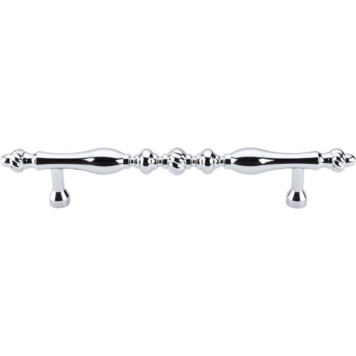 Top Knobs - Somerset Melon 7 Inch Center to Center Bar pull - Polished Chrome