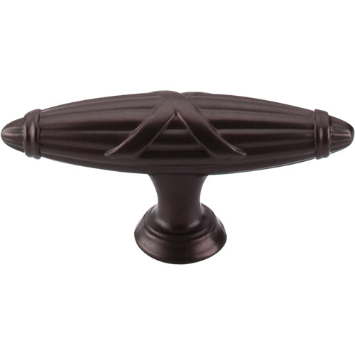 Top Knobs - Ribbon & Reed 2 3/4 Inch Length Geometric Knob - Oil Rubbed Bronze