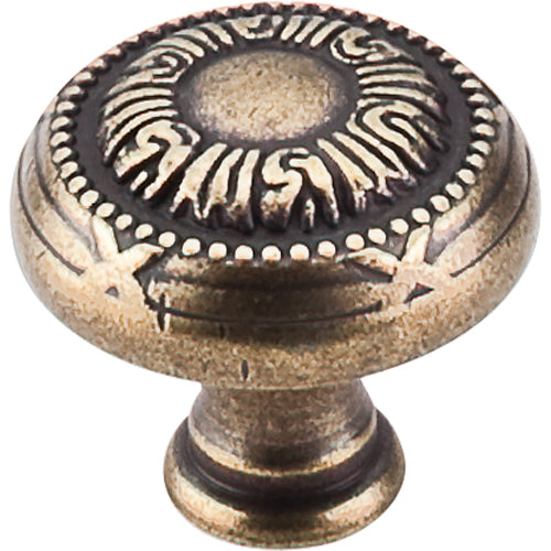 Top Knobs - Ribbon 1 1/4 Inch Diameter Round Knob - German Bronze