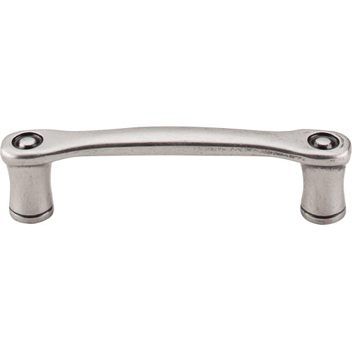 Top Knobs - Link 3 Inch Center to Center Bar pull - Pewter Antique