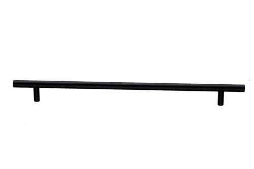 Top Knobs - Hopewell 26 15/32 Inch Center to Center Bar pull - Flat Black