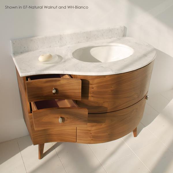Lacava - Flou Countertop For Vanity Flo-F-42R, With A Cut-Out For Bathroom Sink 33La