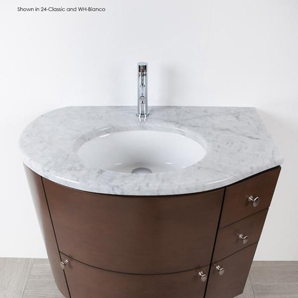 Lacava - Flou Countertop For Vanity Flo-F-36R, With A Cut-Out For Bathroom Sink 33La