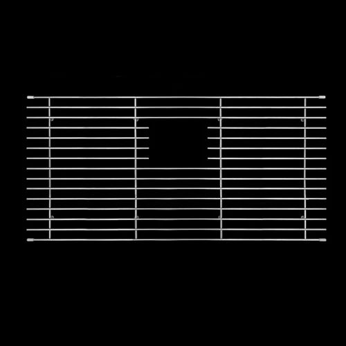 Mila - Solid Stainless Steel Bar Basin Grid - 29.5 X 14.5 Satin Brushed SS