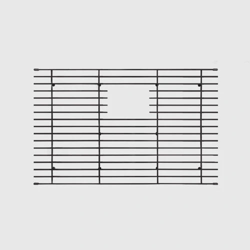 Mila - Solid Stainless Steel Bar Basin Grid - 25.5 X 16 Graphite
