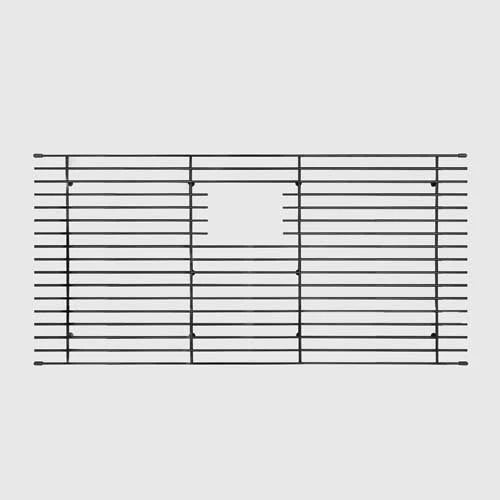 Mila - Solid Stainless Steel Bar Basin Grid - 31.5 X 16 Graphite