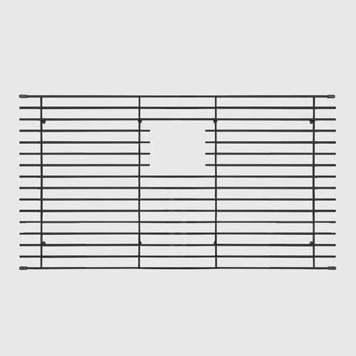 Mila - Solid Stainless Steel Bar Basin Grid - 30.5 X 16 Graphite