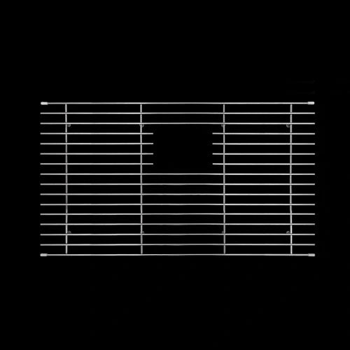 Mila - Solid Stainless Steel Bar Basin Grid - 26.5 X 16 Satin Brushed SS